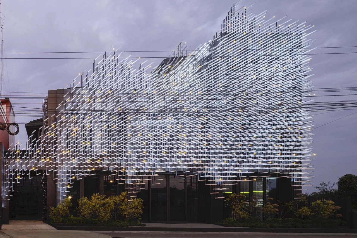 Museum of Modern Aluminum dazzles with intricate metallic facade